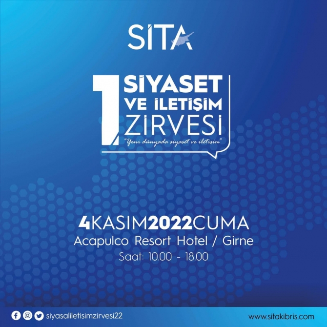 SİTA “Siyaset ve İletişim Zirvesi” yapılıyor