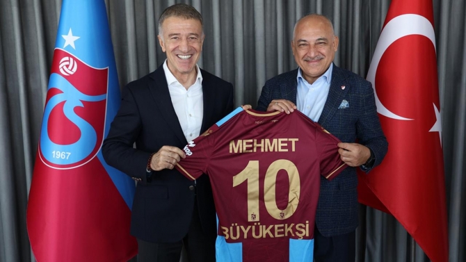 TFF Başkanı Mehmet Büyükekşi'den Trabzonspor'a ziyaret