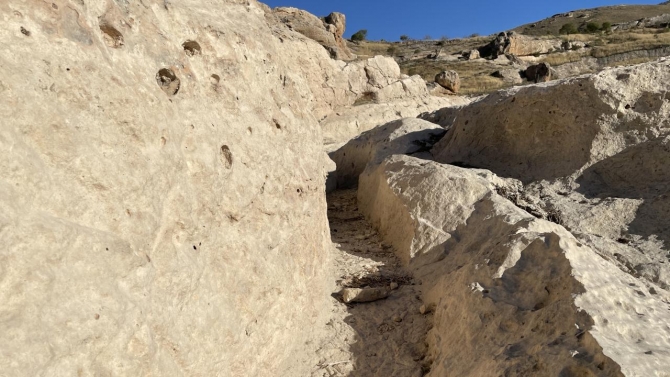 Hasankeyf'te Artuklu dönemine ait su şebekesi tespit edildi