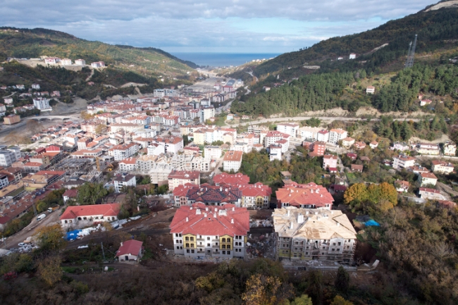 Bozkurt'ta sel felaketinin izleri siliniyor