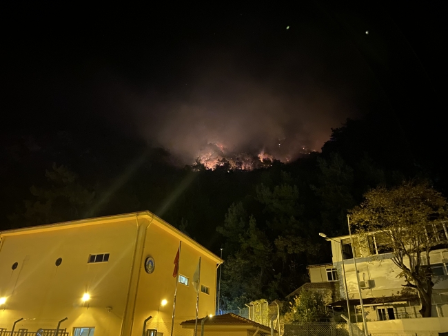 Bartın'da orman yangını: Müdahale sürüyor