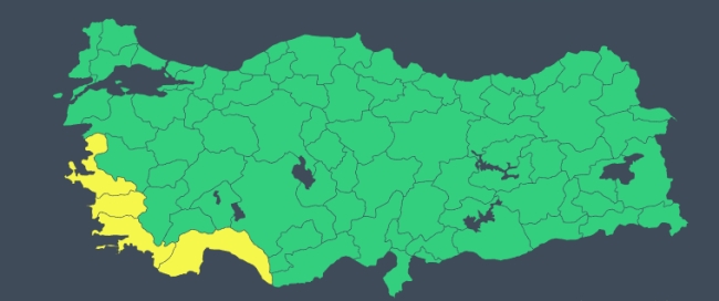 Meteoroloji'den 4 kente sarı uyarı: Kuvvetli yağış geliyor