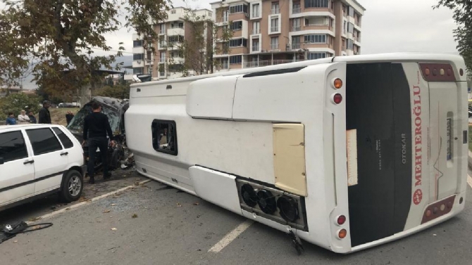 Kahramanmaraş'ta zincirleme kaza: 15 yaralı