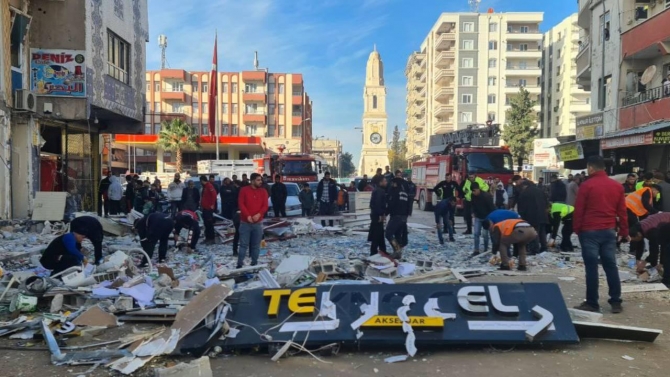 Şanlıurfa'da iş yerinde patlama: 6 yaralı