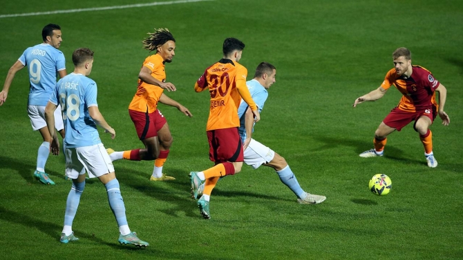 Galatasaray hazırlık maçında Lazio'ya mağlup