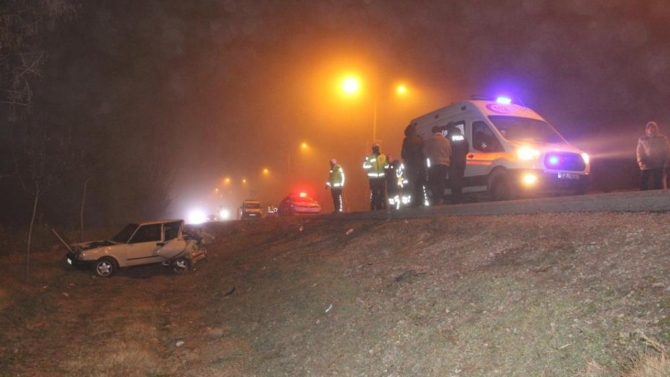 Karaman’da yoğun sis kazaya neden oldu: 1 ölü, 2 yaralı