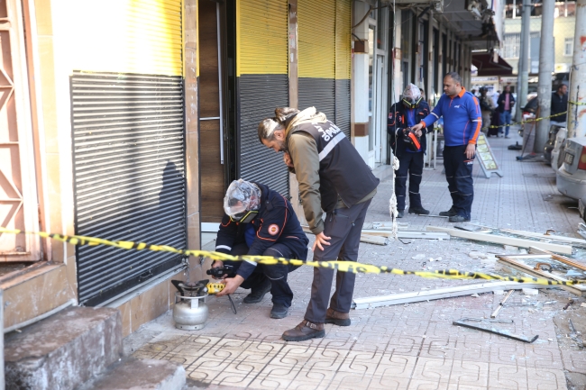 Diyarbakır'da iş yerinde patlama: 1 yaralı