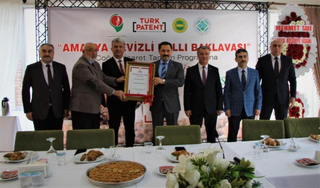 ‘Amasya cevizli ballı baklavası’ tescillendi