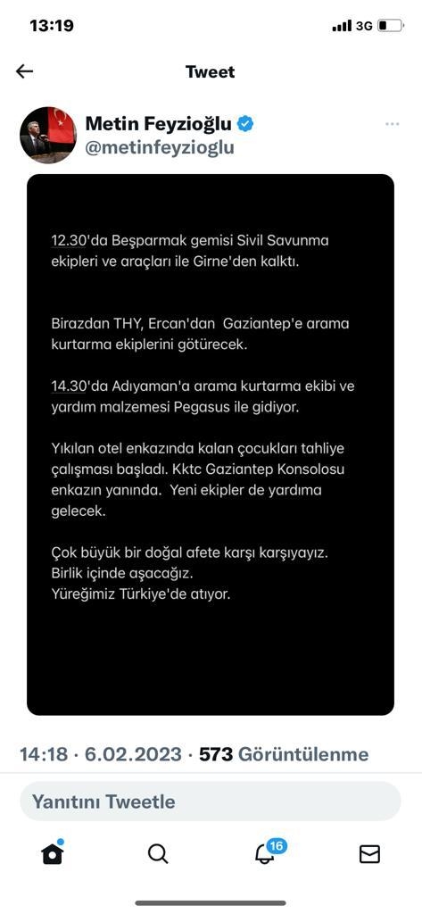 Metin Feyzioğlu: Yıkılan otel enkazındaki çocukların tahliye çalışması başladı