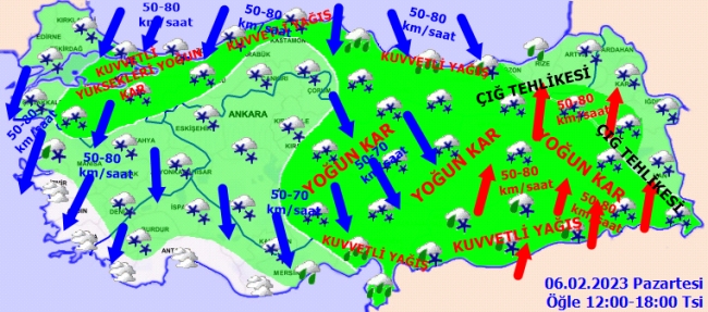 Deprem bölgesinde yoğun kar, fırtına ve sağanak bekleniyor