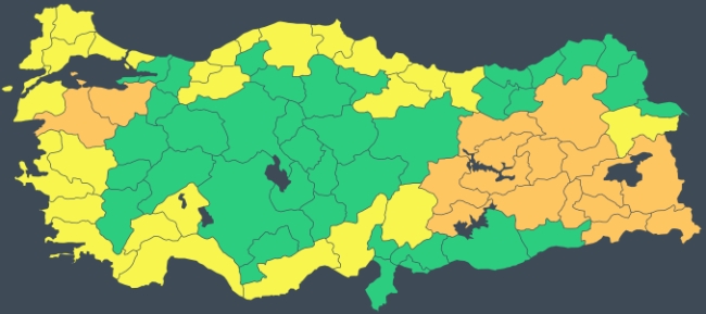 İstanbul'a "sarı" uyarı: Fırtınaya dikkat