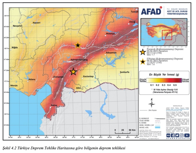 AFAD, 'asrın felaketi'ne ilişkin ön değerlendirme raporunu hazırladı