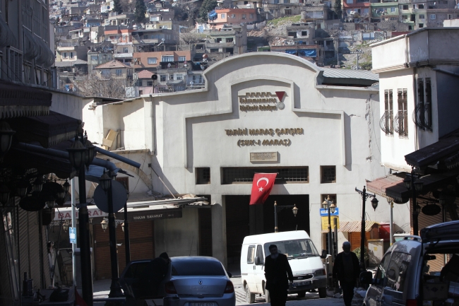 Depremler Tarihi Maraş Çarşısı'na da zarar verdi