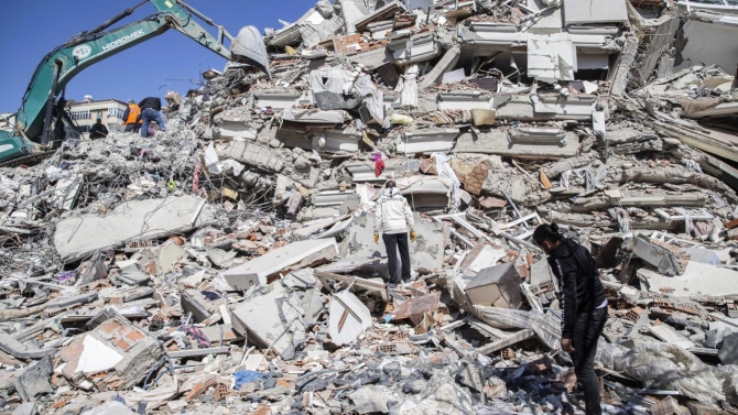 Depremin vurduğu Pazarcık'ta yıkımın yüzde 60'ı tamamlandı