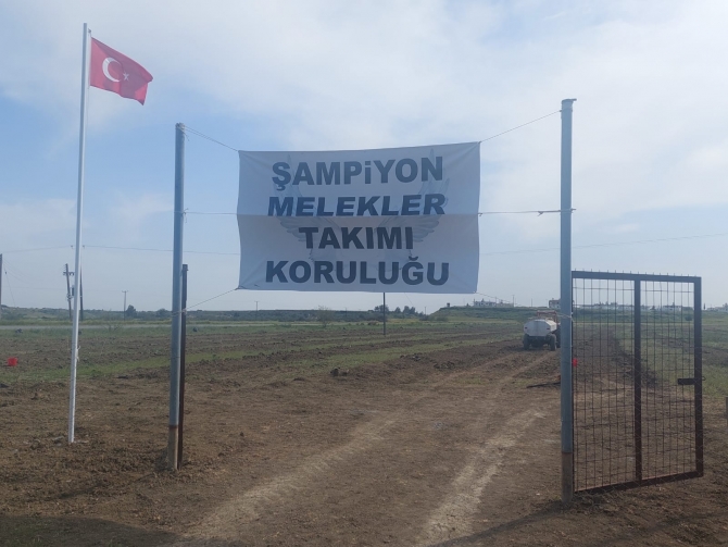 Güvercinlik köyünde ‘Şampiyon Melekler Takımı Koruluğu’ oluşturuldu