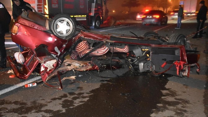 Trabzon'da trafik kazası: 2 ölü, 2 ağır yaralı