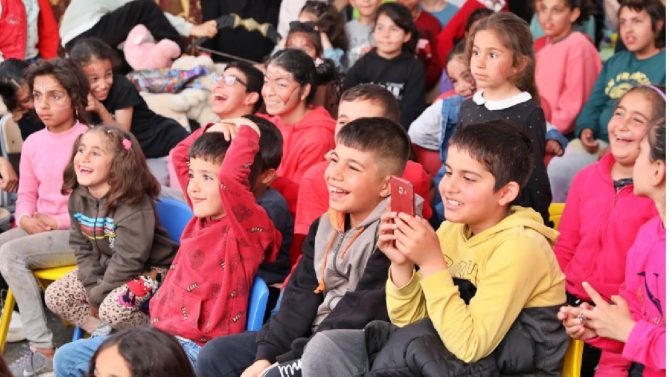 Adıyaman'da çocuklar ramazan etkinlikleriyle moral buluyor