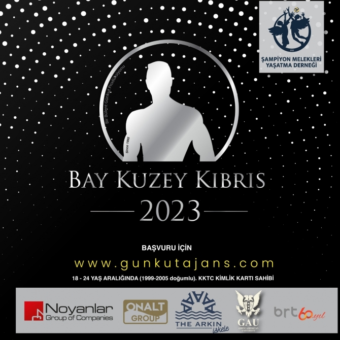 Miss Kuzey Kıbrıs ve Bay Kuzey Kıbrıs 2023 için başvurular başladı