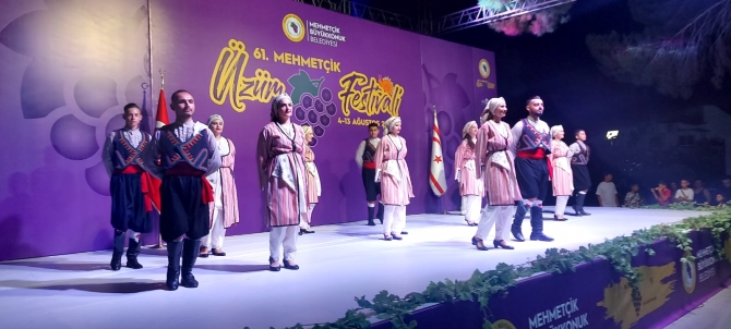 61. Mehmetçik Üzüm Festivali başladı