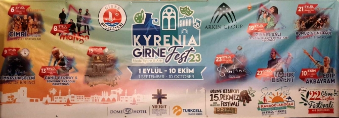 “Arkın Group Girne Fest 23” 40 gün boyunca Girne bölgesindeki tüm festivalleri tek çatı altına toplayacak