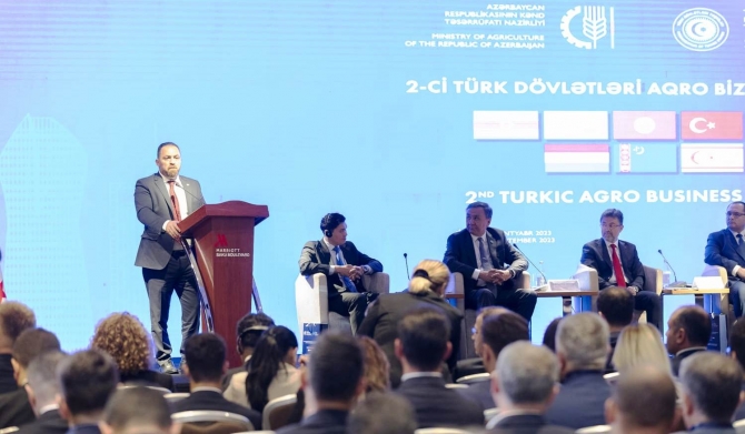 Tarım Bakanı Çavuş, Bakü’de 2. Türk Devletleri Agro Business Forumu’nda konuştu: “KKTC olarak Türk devletleri ile her alanda ilişkileri geliştirmeye hazırız”