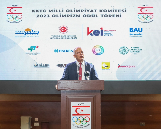 Meclis Başkanı Töre, Olimpizm Ödülleri törenine katıldı