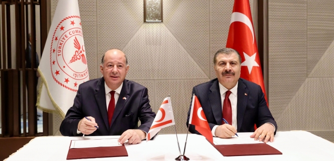 TC Sağlık Bakanlığı ile KKTC Sağlık Bakanlığı arasında 2023- 2025 yılları arasında işbirliğine dair eylem planı imzalandı