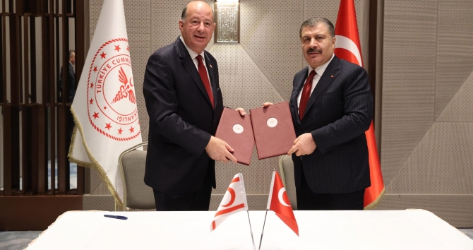 TC Sağlık Bakanlığı ile KKTC Sağlık Bakanlığı arasında 2023- 2025 yılları arasında işbirliğine dair eylem planı imzalandı