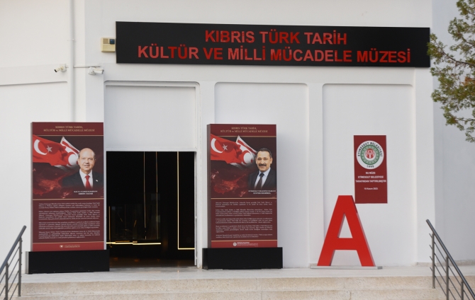 Kıbrıs Türk Tarih, Kültür ve Millî Mücadele Müzesi açıldı