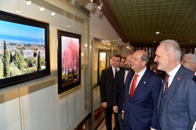 “40’ıncı Kuruluş Yıldönümünde Cumhurbaşkanı Tatar’ın Objektifinden KKTC Fotoğrafları” sergisi İstanbul’da açıldı