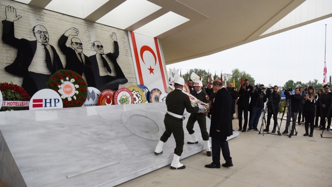 Kurucu Cumhurbaşkanı Denktaş 12’inci ölüm yıldönümünde anıldı