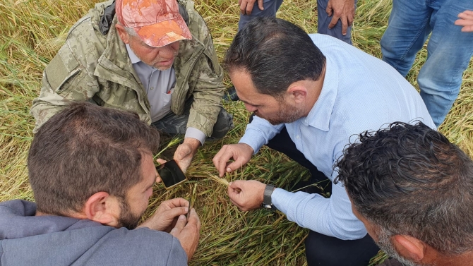 Bakan Çavuş’tan selden etkilenen üreticilere “geçmiş olsun” ziyareti