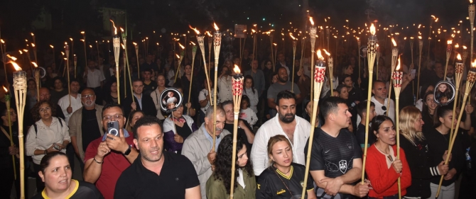 “Şampiyon Melekler” için adalet yürüyüşü yapıldı