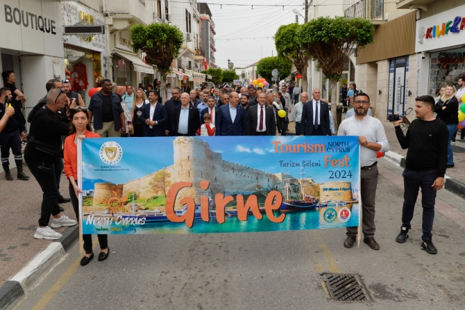 Turizm Haftası kapsamında Girne’de “Turizm Şöleni” düzenlendi