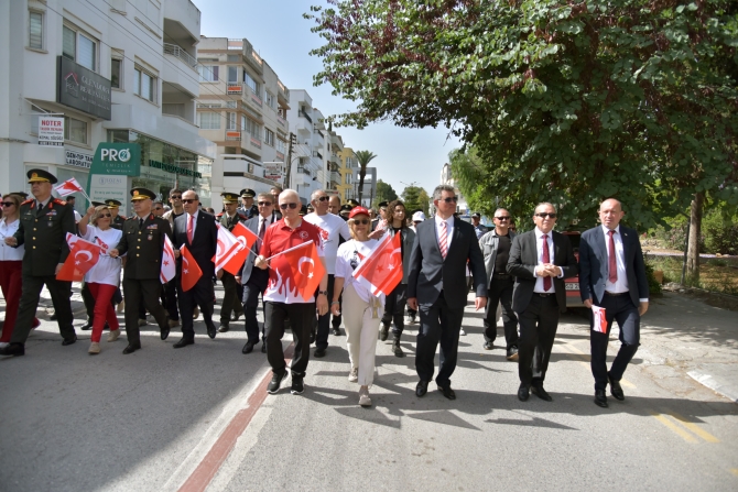 Başkent Lefkoşa’da 105. Yıl Korteji düzenlendi