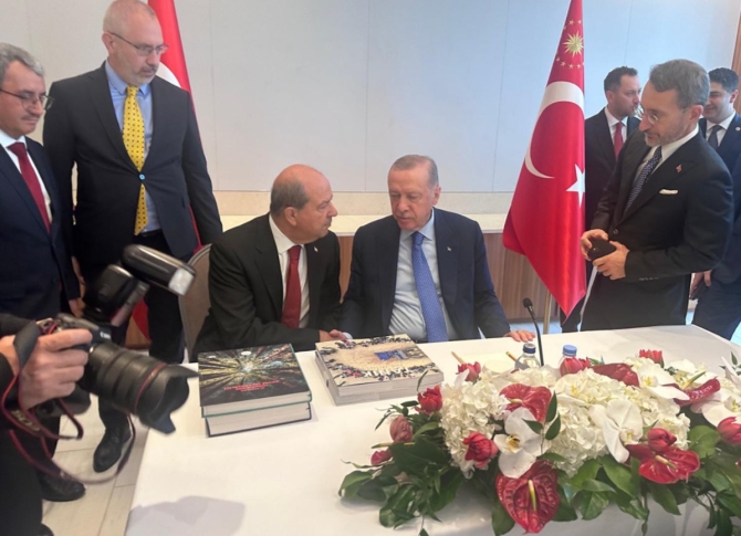 Cumhurbaşkanı Tatar’dan TC Cumhurbaşkanı Erdoğan’a teṣekkür