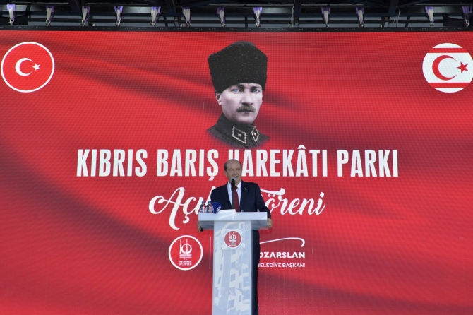 Cumhurbaşkanı Tatar, Keçiören’de “Kıbrıs Barış Harekatı Parkı”nın açılışını yaptı