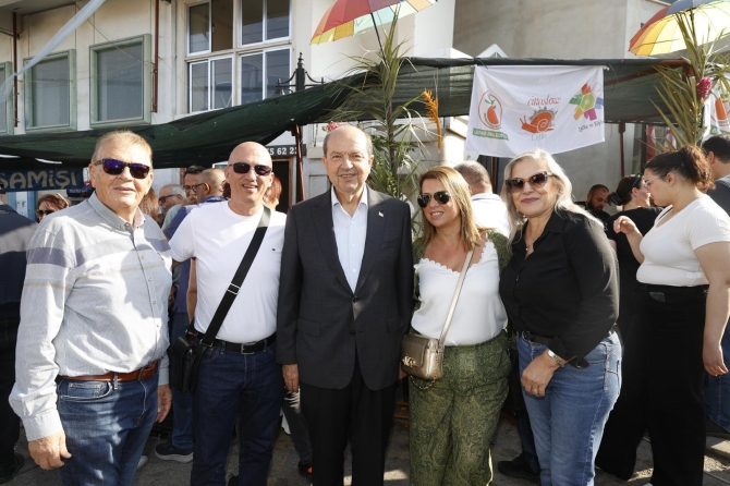 Cumhurbaşkanı Ersin Tatar, Lefke Hurma Festivali’ne katıldı