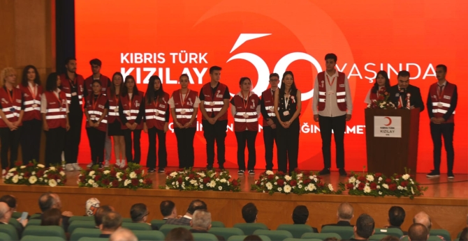 Kıbrıs Türk Kızılayı’nın 50. kuruluş yıl dönümü kutlandı