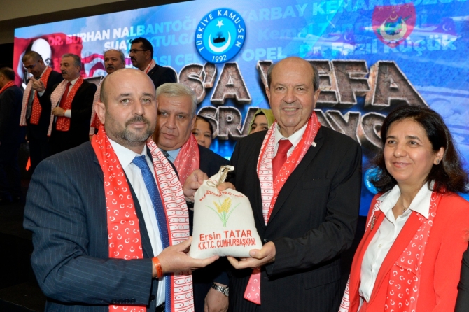 Cumhurbaşkanı Tatar : “Enerji konusunda Güney Kıbrıs ile işbirliği yapmaya hazırız”