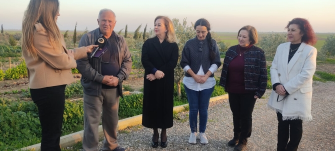 Sibel Tatar hikayesi ve ürünleriyle ön plana çıkan ‘Sibela Organik Tarım Çiftliği’ni ziyaret etti