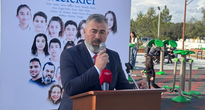 “Türkmenköy Şampiyon Melekler Çocuk Parkı ve Dinlenme Alanı” hizmete açıldı