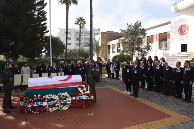 Sait Güven için Cumhuriyet Meclisi’nde tören düzenlendi