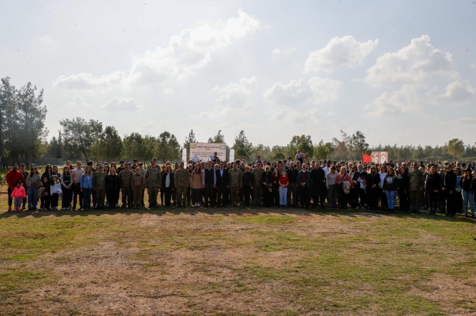 “El ele yeşil bir geleceğe” sloganıyla ağaçlandırma bayramı düzenlendi