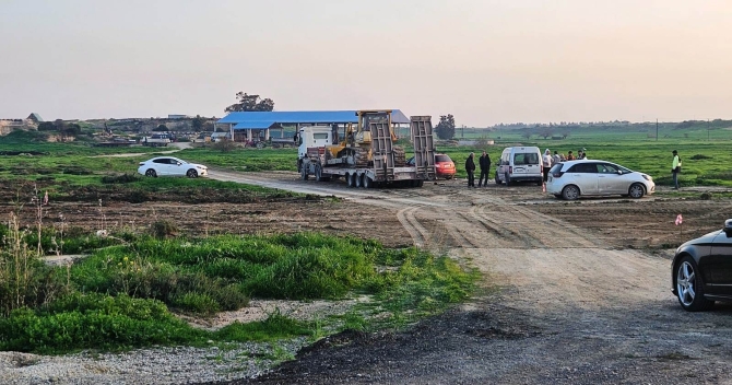 Çayönü-Güvercinlik yol yapım çalışmaları başladı…Arıklı: Çalışmaların Nisan ayında tamamlanması bekleniyor