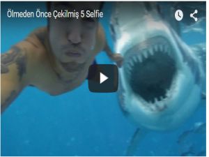 ÖLMEDEN ÖNCE ÇEKİLMİŞ 5 ENTERESAN SELFİE